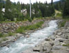 Hiking and rock-climbing in Whistler - Lovely mountain river in Whistler